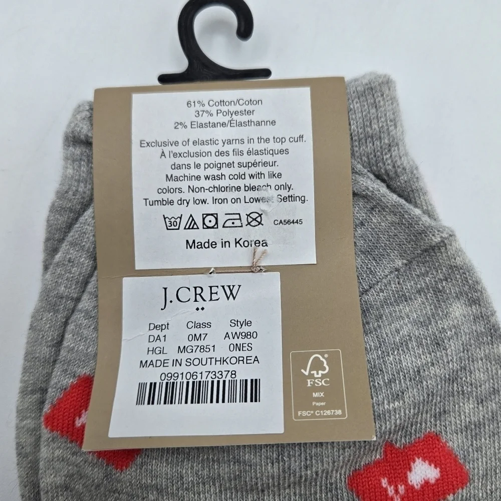 J. Crew Like It Love It Trouser Socks